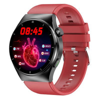 Non invasive glucose monitoring smartwatch with heart rate and waterproof features