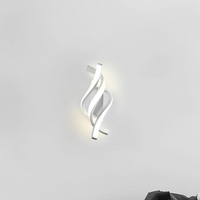 Cauzac™ Sleek Spiral LED Wall Light for Modern Elegance