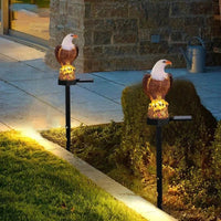 Outdoor led lights and decorative garden solar ornaments