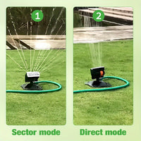 Efficient garden watering system with automatic irrigation and sprinkler features