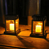 Versatile outdoor lantern solar garden light