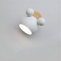 Cauzac™ Playful Mickey Wall Light for Kids' Rooms and Play Areas