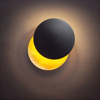 Cauzac™ Eclipse LED Wall Light – 360° Rotational Light for Elegant Ambiance