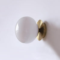 Cauzac™ Elegant Wall Lamp – Glass and Metal Design