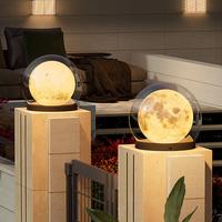 Cauzac™ Solar Moonlit Pillar Light - Enhance Your Outdoors with Elegance