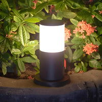 Outdoor wall light LED modern design illuminating a garden space