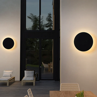 A stylish LED outdoor wall light showcasing modern design and IP65 weather resistance