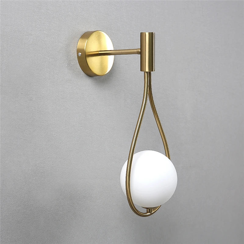 A modern and stylish decorative wall lighting fixture