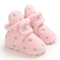 Cauzac™ Cosy Baby Fleece Boots – Anti-Slip Grippers for New Walkers