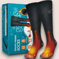 Pair of heated electric socks suitable for women and men