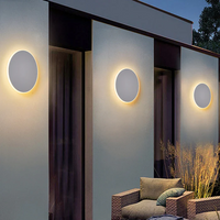 Cauzac™ Sleek LED Outdoor Wall Light - Minimalist Round Design