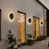 Cauzac™ Sleek LED Outdoor Wall Light - Minimalist Round Design