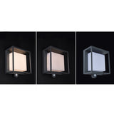 Cauzac™ Contemporary Solar-Powered LED Outdoor Wall Light – Waterproof Design