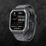 A modern smartwatch displaying health tracking features