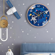 Silent wall clock for quiet environments