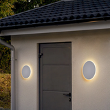 Cauzac™ Sleek LED Outdoor Wall Light - Minimalist Round Design