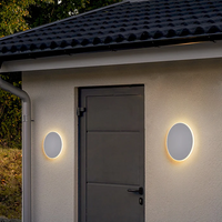 Cauzac™ Sleek LED Outdoor Wall Light - Minimalist Round Design