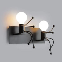 Indoor setup showcasing modern led wall lights
