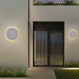 Cauzac™ Sleek LED Outdoor Wall Light - Minimalist Round Design