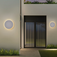 Cauzac™ Sleek LED Outdoor Wall Light - Minimalist Round Design