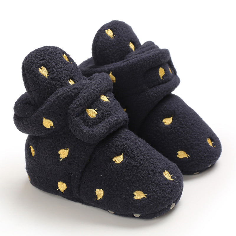 Cauzac™ Cosy Baby Fleece Boots – Anti-Slip Grippers for New Walkers