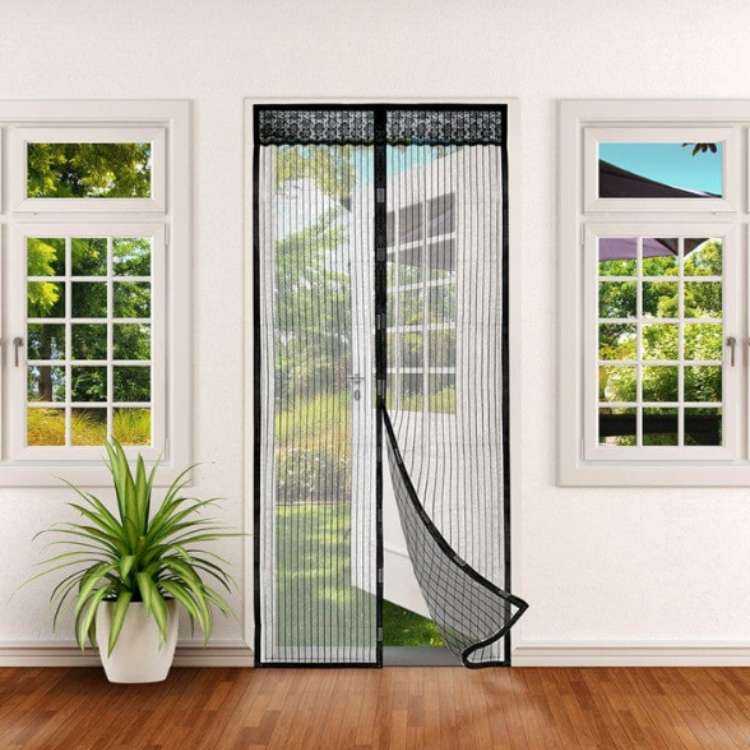 Insect Screen installed as Bug Screen Door and Fly Screen with Mesh Door