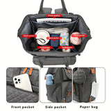 Cauzac™ Elegant Multi-Function Diaper Backpack for Today's Parents