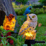 Cauzac™ Eco-Friendly Solar Owl Garden Lamps (2-Pack)