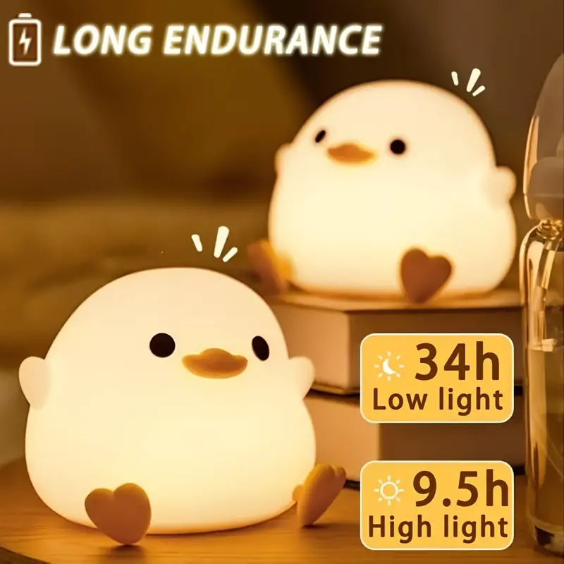 QuackGlow™ LED Nightlight – Soft, Safe, and Adorable