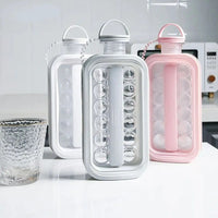Cauzac™ Space-Efficient Ice Cube Maker for Refreshing Delights at Home