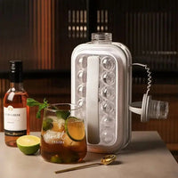 Cauzac™ Space-Efficient Ice Cube Maker for Refreshing Delights at Home
