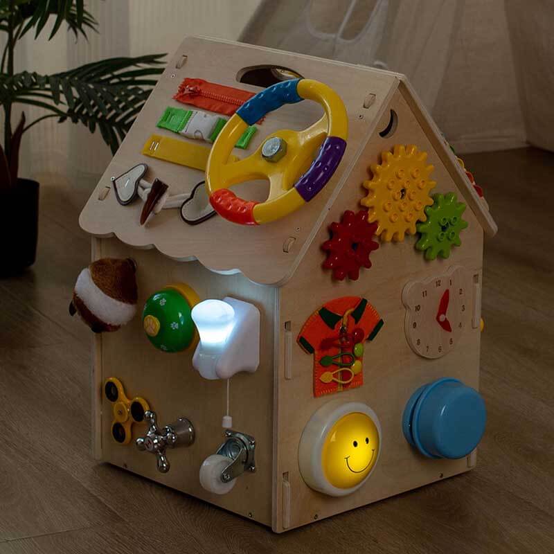 Cauzac™ Wooden Montessori Busy Box