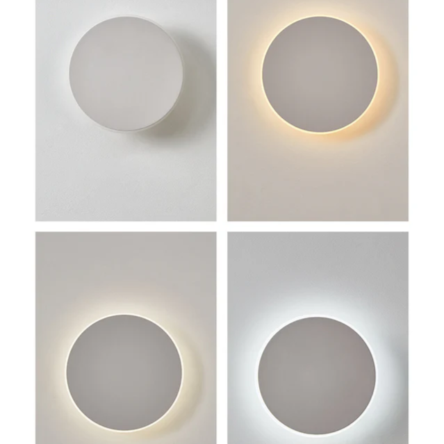 Cauzac™ Sleek LED Outdoor Wall Light - Minimalist Round Design