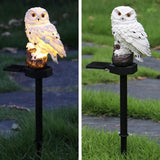 Cauzac™ Eco-Friendly Owl Solar Garden Light for Elegant Outdoors