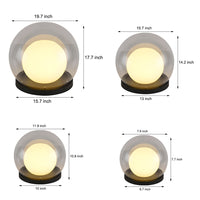 Cauzac™ Contemporary Outdoor Pillar Lamp with Dual Power Options