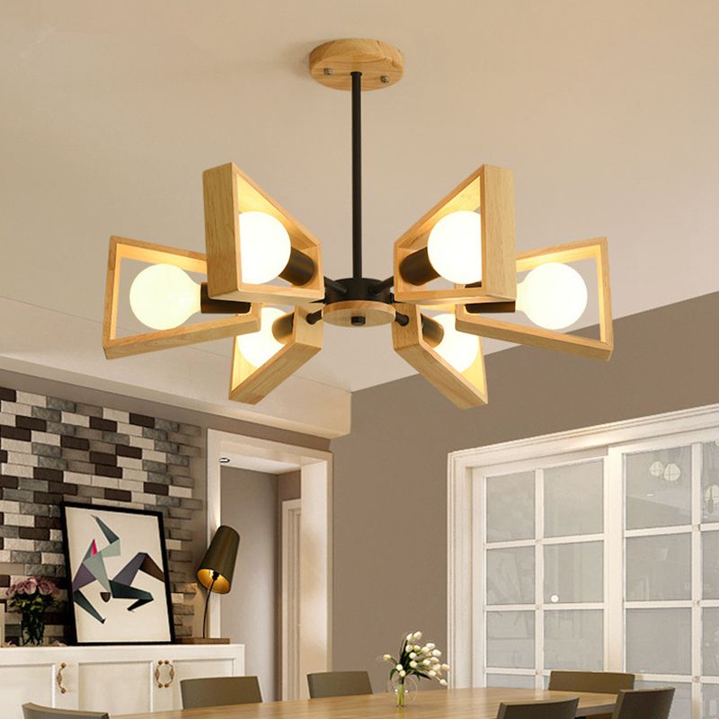 Cauzac™ Modern Wood Chandelier Ceiling Light