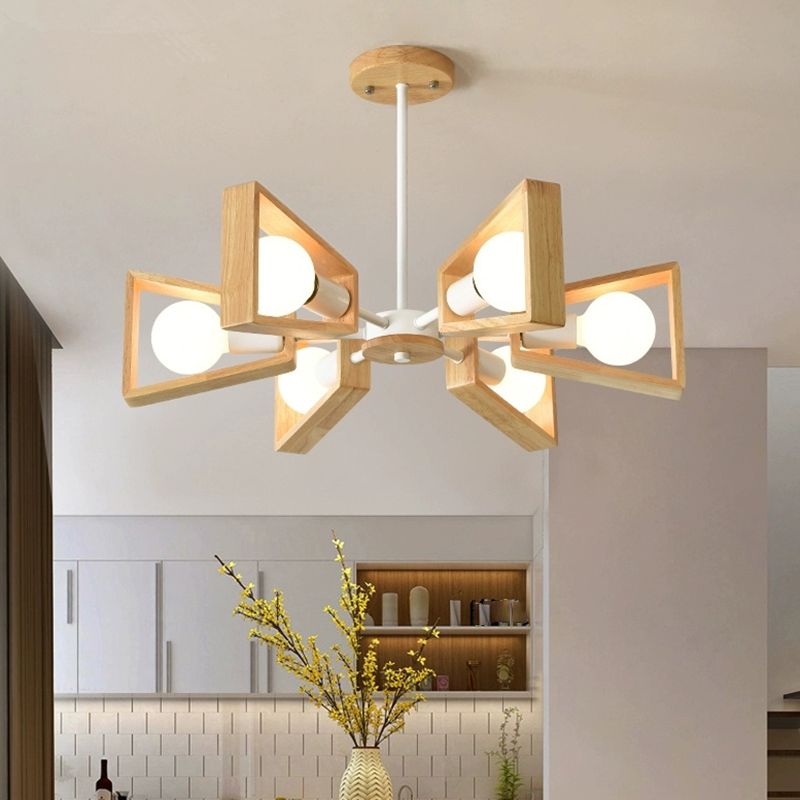 Cauzac™ Modern Wood Chandelier Ceiling Light