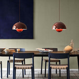 Cauzac™ Modern Geometric Iron Pendant Light – Stylish Single Fixture