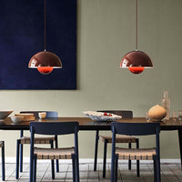 Cauzac™ Modern Geometric Iron Pendant Light – Stylish Single Fixture