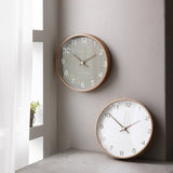 Cauzac™ Elegant Wooden Wall Clock – Timeless Style and Precision