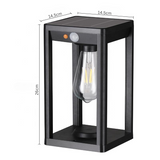 Cauzac™ Eco-Friendly Solar Outdoor Pillar Lamp with LED Lighting