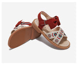 Cauzac™ ComfortSoft Floral Kids' Shoes with Velcro Strap