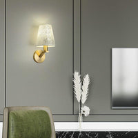 Cauzac™ Contemporary Fabric Shade Wall Lamp with Sleek Light Arm
