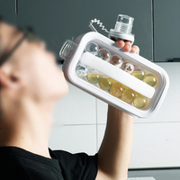 Cauzac™ Space-Efficient Ice Cube Maker for Refreshing Delights at Home