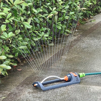 Cauzac™ Automatic Oscillating Sprinkler with 19 Adjustable Nozzles for Garden & Patio Watering