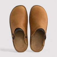 Cauzac™ Unisex Orthopedic Leather Shoe-Slippers – Ultimate Comfort and Style