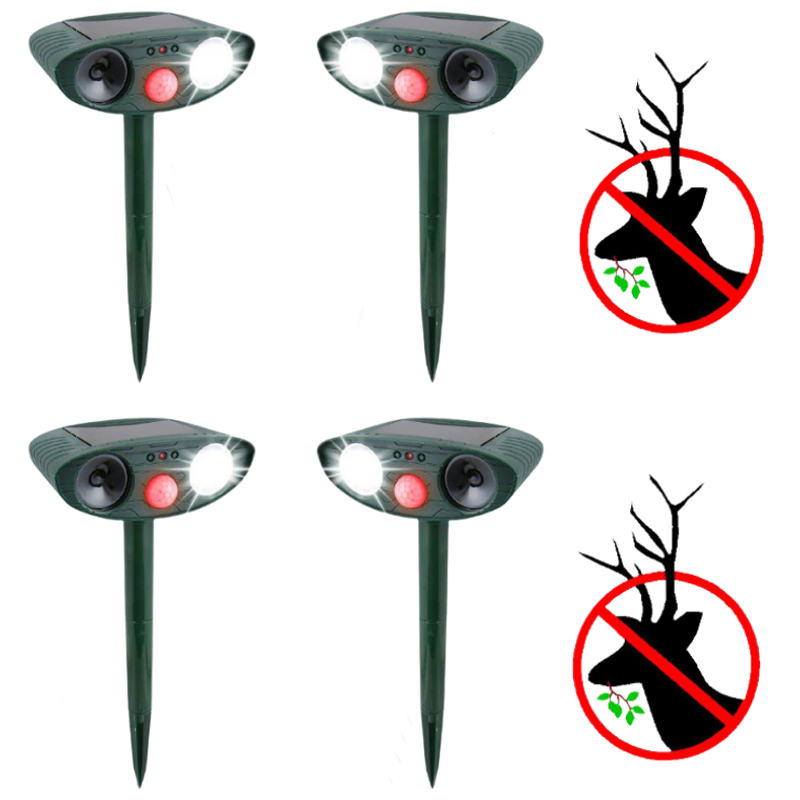 Ultrasonic pest deterrent and ultrasonic pest repeller device