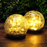 Cauzac™ Waterproof Solar LED Outdoor Light with Enchanting Blossom Design