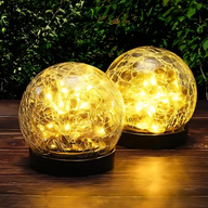 Cauzac™ Waterproof Solar LED Outdoor Light with Enchanting Blossom Design