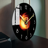 Cauzac™ Artistic Glass Wall Clock for Stylish Interiors